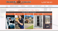 Desktop Screenshot of endeavourlocksmiths.com.au